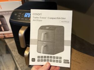 Manuál Cosori Turbo Tower Compact