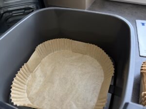 papírové formy pro horkovzdušnou fritézu