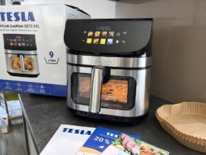 Recenze TESLA AirCook DualHeat QD73 XXL a naše zkušenost - horkovzdušná fritéza
