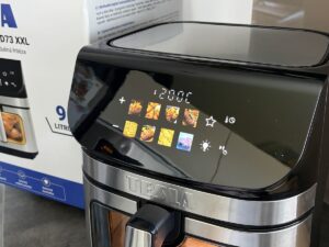 TESLA AirCook DualHeat QD73 XXL - horkovzdušná fritéza s keramickým roštem a košem