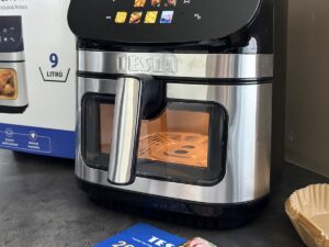 Design – Recenze TESLA AirCook DualHeat QD73 XXL