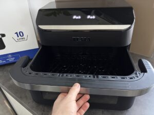 Objem a výkon – Recenze TESLA AirCook DualHeat QD575 XXL