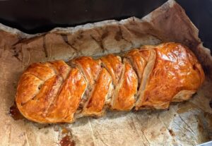 štrúdl horkovzdušná fritéza