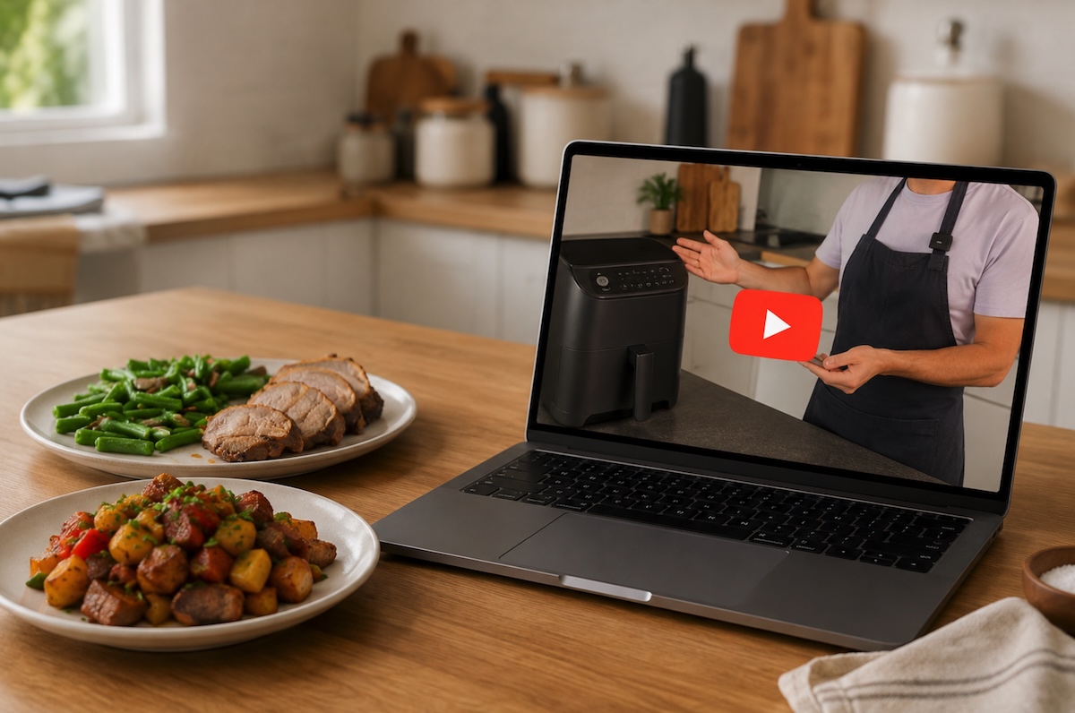Video kurz horkovzdušná fritéza