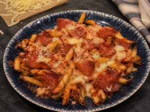 Recept na Pizza hranolky v horkovzdušné fritéze