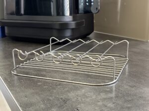 Recenze TESLA AirCook TrioZone Q636 XXL - rošt na špízy a ražniči