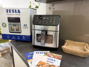 Recenze TESLA AirCook DualHeat QD65 XXL duální horkovzdušná fritéza a naše zkušenost