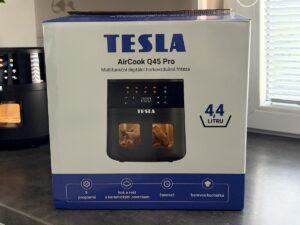 Co obsahuje balení? – Recenze TESLA AirCook Q45 Pro
