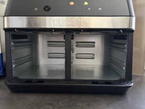 Recenze TESLA AirCook DualZone Q787 XXL Deluxe - hybridní horkovzdušná fritéza