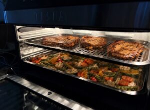 pečená zelenina v horkovzdušné fritéze