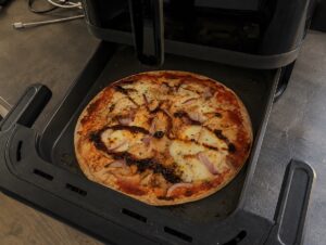 Tortilla pizza v horkovzdušné fritéze