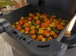 Pečená zelenina horkovzdušná fritéza